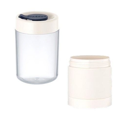 스텍업 블록 보틀 H 미니 추가세트 355ml + 180ml, 화이트 투명, 추가세트(화이트)