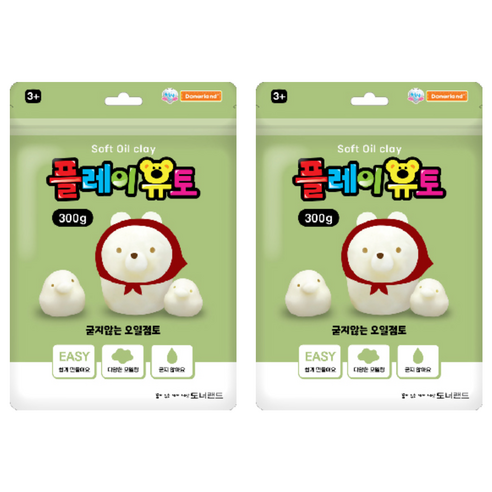 [도너랜드] 플레이유토, 300g, 2개