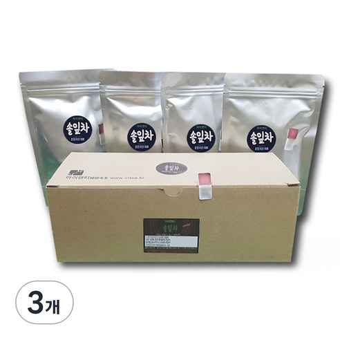 아이앤티 솔잎차, 1.2g, 100개입, 3개