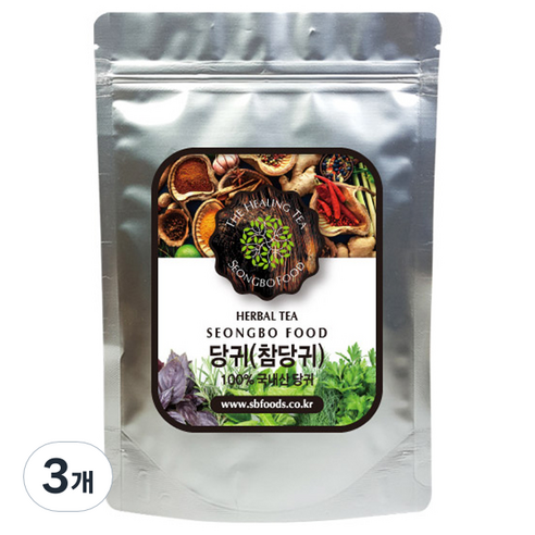 성보식품 당귀, 100g, 3개