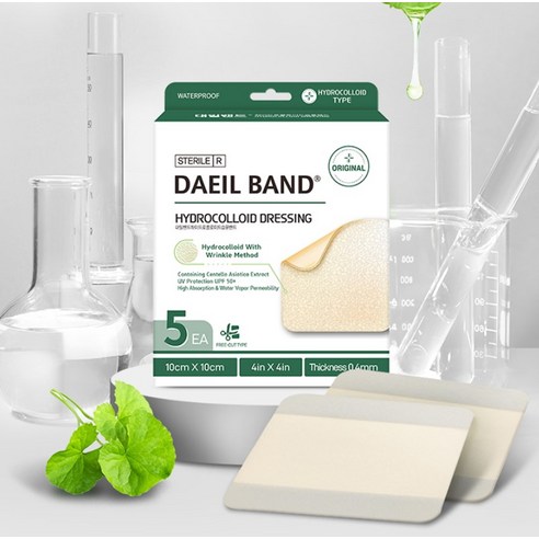 촉촉하게 아물고, 티 안 나게 보호하는 대일밴드 하이드로콜로이드 습윤밴드