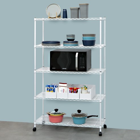 실용적인 공간 개편을 위한 최고의 수납 솔루션: 코멧 5단 메탈랙