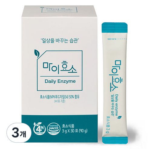 비타민하우스 마이효소 30p, 90g, 3개