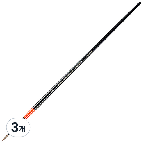 바바라 수채화붓 300R, 4호, 3개