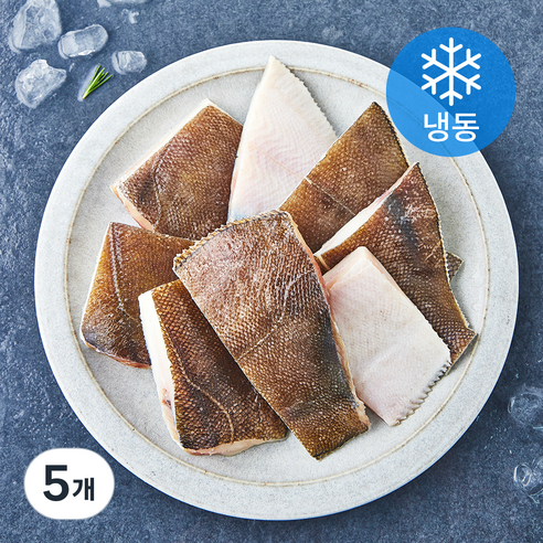 고마워 미국산 가자미 절단 (냉동), 900g, 5개