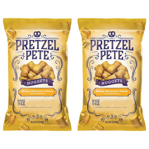 프레첼피트 허니 머스타드 어니언, 270g, 2개