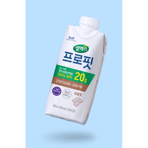 달콤한 초콜릿으로 맛있게, 셀렉스 프로핏으로 건강하게!