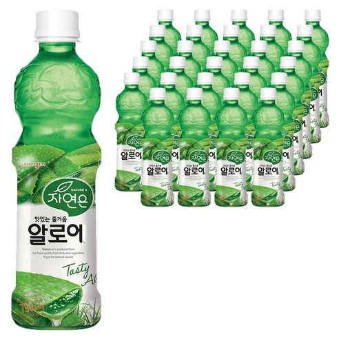 자연은 알로에, 500ml, 40개