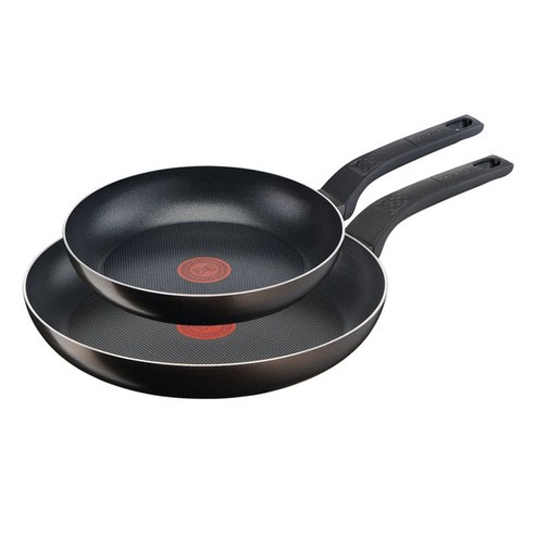 테팔 티타늄 액티쿡 프라이팬 세트 2개, 블랙커피, 프라이팬 24cm + 30cm, 1세트