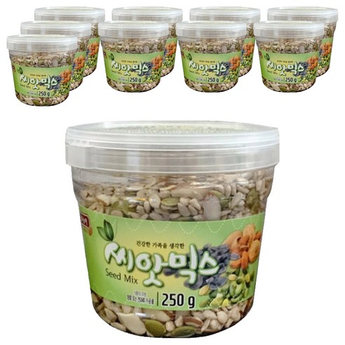 토농이 씨앗믹스, 250g, 10개