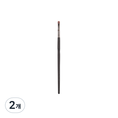 시크블랙 아이포인트 브러쉬, 블랙, 2개