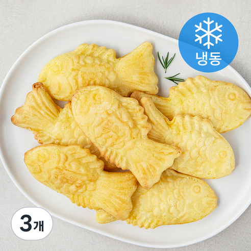 브레밀 슈크림 붕어빵 12개입 (냉동), 3개, 840g