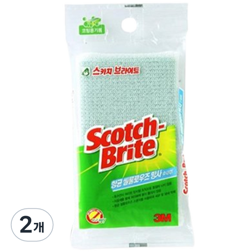 스카치브라이트 3M 향균 망사 수세미, 1개입, 2개