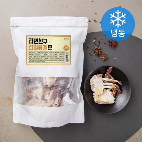 대게  또또마켓 라면친구 리얼꽃게편 (냉동), 600g, 1봉