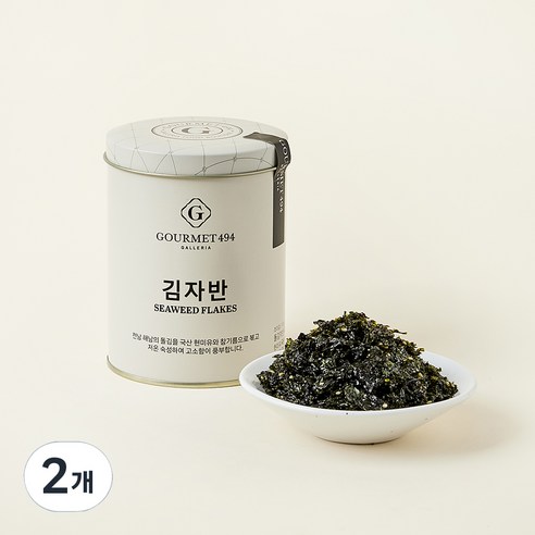 갤러리아고메이494 김자반, 100g, 2개