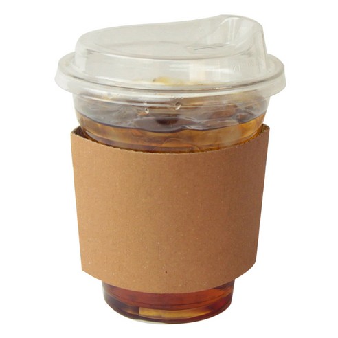 아이엔피 PET 아이스컵 바디 지름 98mm 420ml + 드링킹리드 + 홀더 세트, 50세트