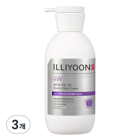 일리윤 튼살크림, 330ml, 3개