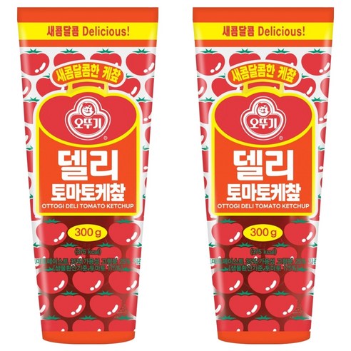 오뚜기 델리 토마토 케찹, 300g, 2개