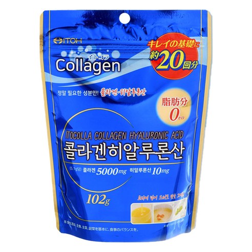 이토 콜라겐 히알루론산, 102g, 1개