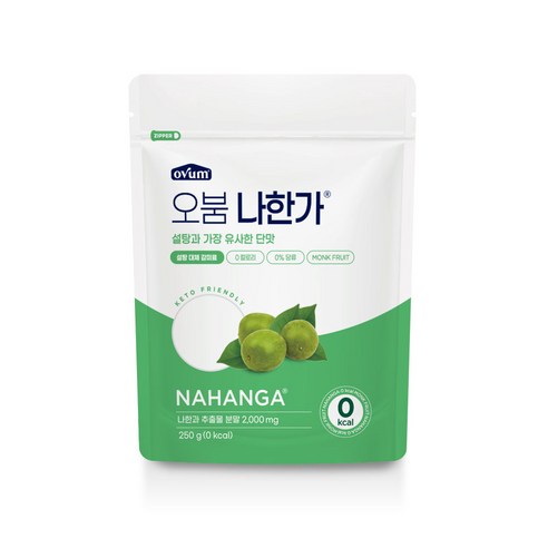 오붐 나한가 설탕대체 감미료, 250g, 1개