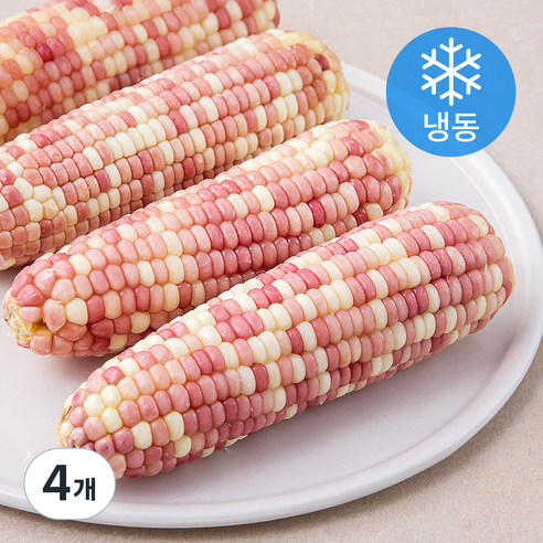 알록이 옥수수 (냉동), 1kg, 4개