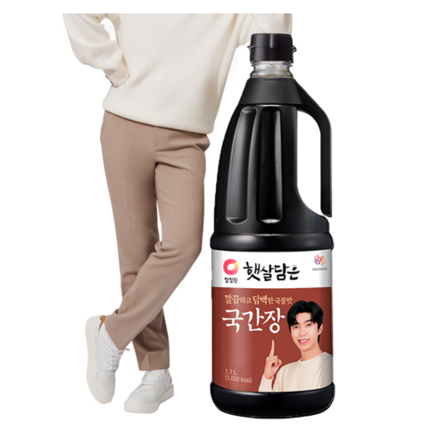 풍부한 맛과 품질을 담은 햇살담은 국간장