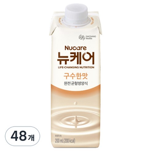 뉴케어 완전 균형영양식 구수한맛