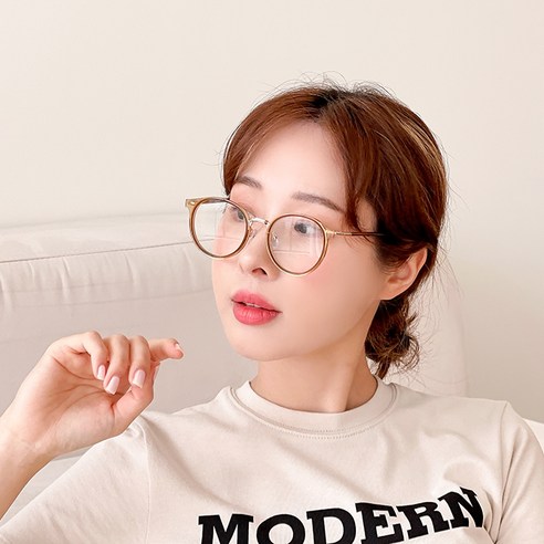 딥톡 골리 라운드뿔테 안경테 GL24