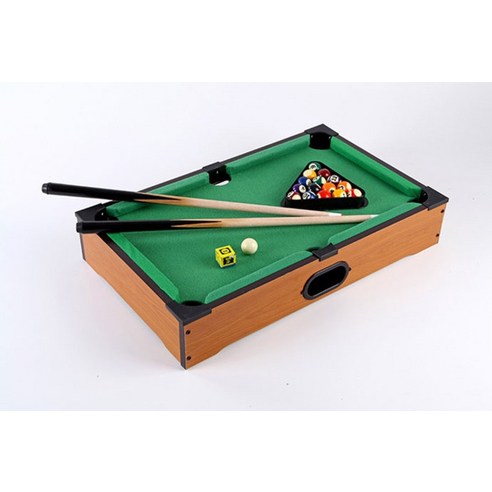 좁은 공간에서도 즐기는 짜릿한 승부, 히든템 미니 당구대 보드게임