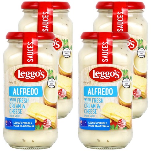 레고스 알프레도 파스타소스, 490g, 4개