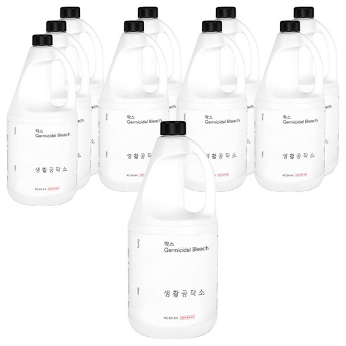 생활공작소 락스, 1.85L, 10개