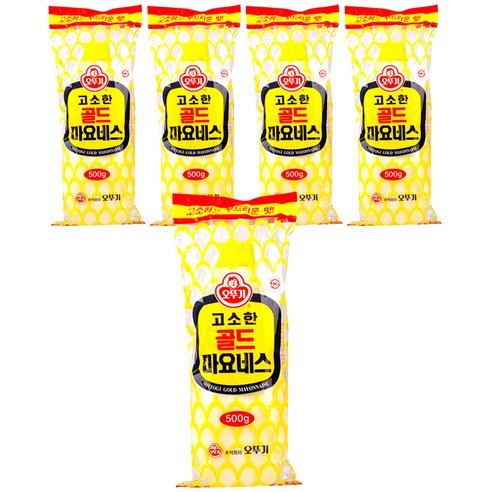 오뚜기 골드 마요네즈, 500g, 5개
