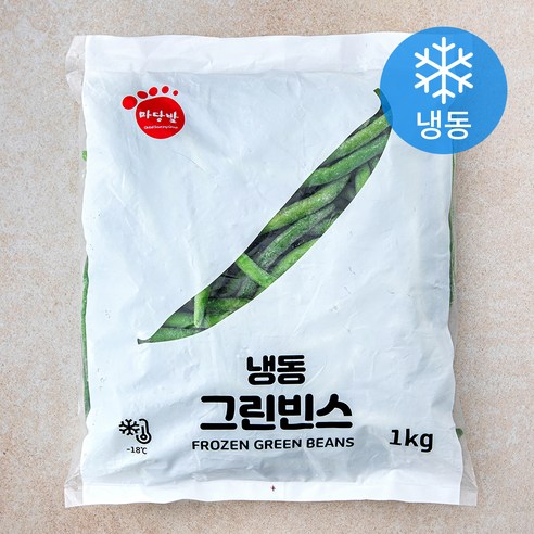 마당발 그린빈스 (냉동), 1kg, 1개