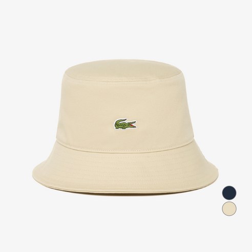 라코스테 코튼 베이직 버킷햇: 일상에 스며드는 자연스러운 멋 라코스테버킷햇