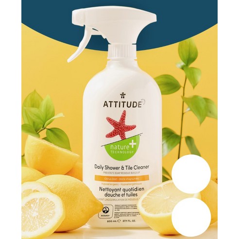 깨끗하고 안전한 욕실 관리를 위한 필수품, 에티튜드 데일리 욕조 클리너