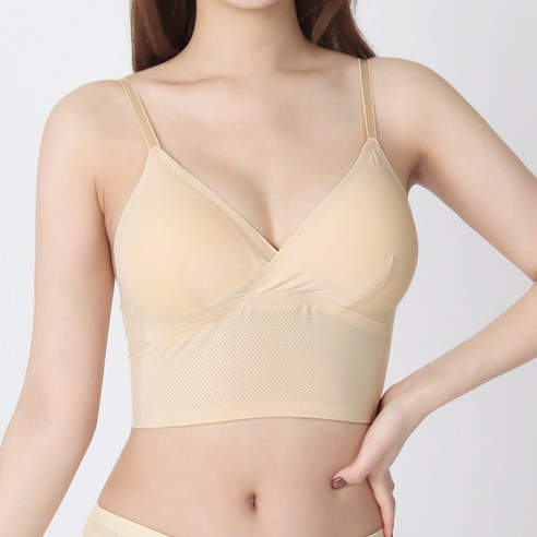 아이앤비 메쉬 누디 롱 브라렛 2p 세트