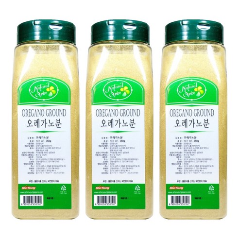 내츄럴스파이스 오레가노 분말, 350g, 3개