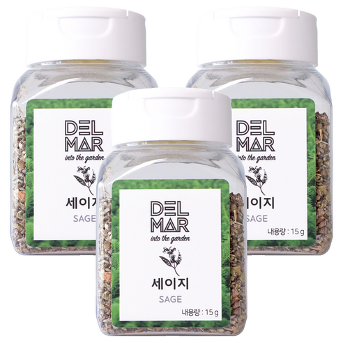 딜리셔스마켓 세이지홀 천연향신료, 15g, 3개