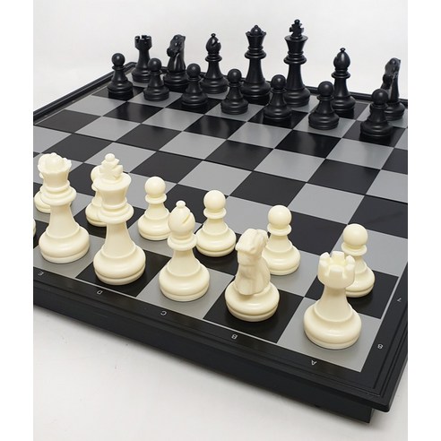 전략과 재미가 만나는 곳, 해피타운 휴대용 자석 체스 대형