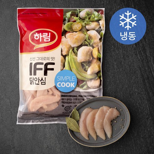 하림 IFF 냉동 닭 안심살 2kg (1개) 
샐러드/닭가슴살