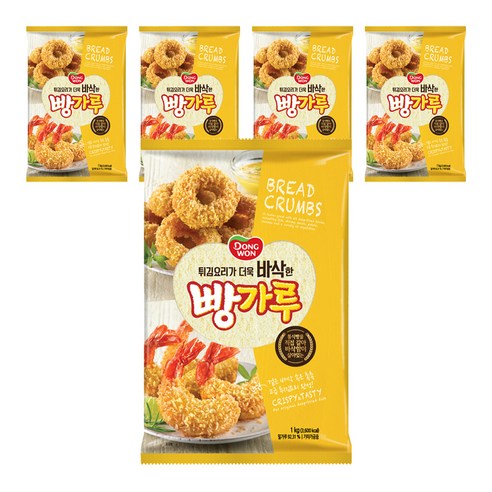 동원 빵가루, 5개, 1kg
