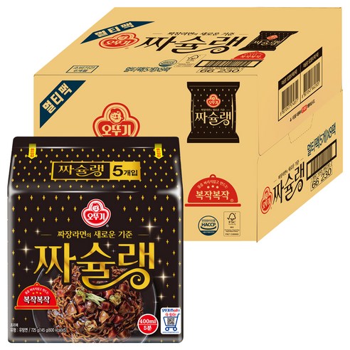 오뚜기 짜슐랭 145g, 40개 40개, 총 수량 섬네일