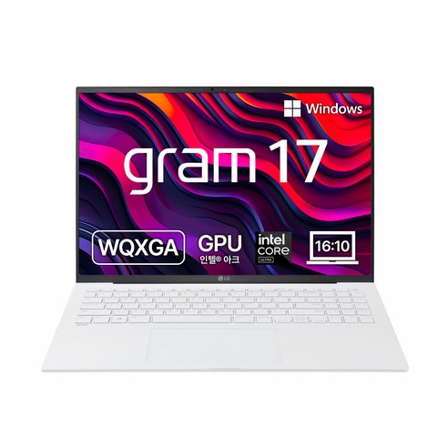 LG전자 2024 그램 17 코어Ultra5 인텔 14세대, 스노우 화이트, 256GB, 16GB, WIN11 Home, 17Z90S-GA5CK