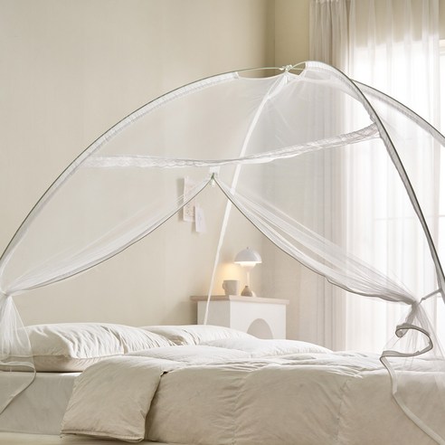 원터치로 펼쳐지는 여름밤의 꿀잠, 알뜨리 야광 모기장