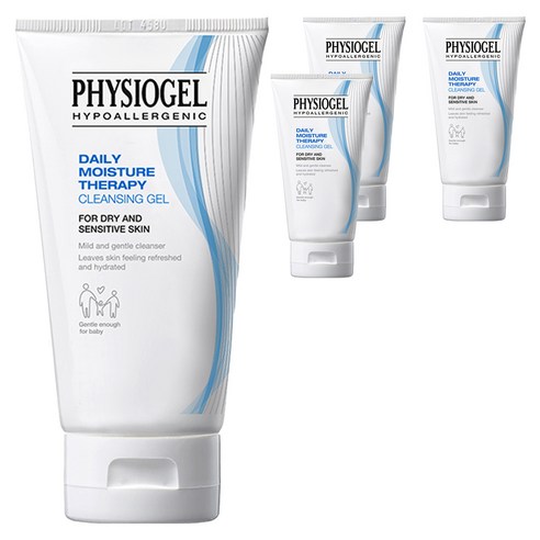 피지오겔 데일리 모이스쳐 테라피 클렌징 젤, 150ml, 4개
