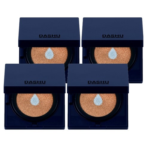 다슈 맨즈 아쿠아 매트 비비 쿠션 15g, 딥베이지, 4개