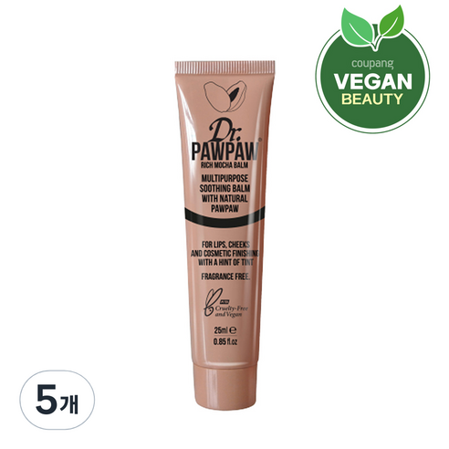 닥터포포 리치모카밤 25ml, 브라운, 5개