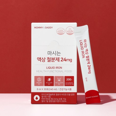 마미앤대디 마시는 액상 철분제 24mg, 240ml, 1개