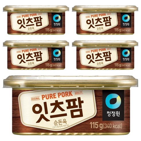 대상 청정원 잇츠팜, 115g, 5개