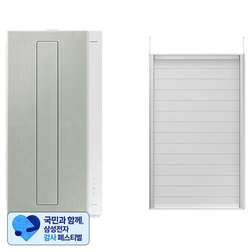 [삼성 감사 페스티벌] 삼성전자 19.2㎡(5.8평) BESPOKE 무풍 매립형 윈도우핏 인버터 에어컨 AW06C7155EWAZ + 설치키트 세트 방문설치, 단품 + 설치키트 70cm